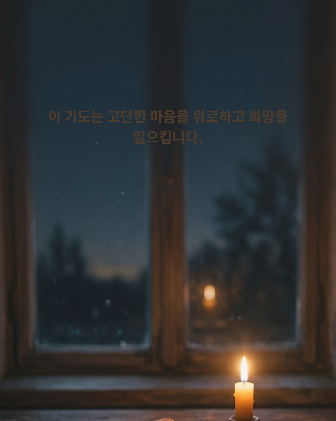 말씀 속에서 자라나는 소망